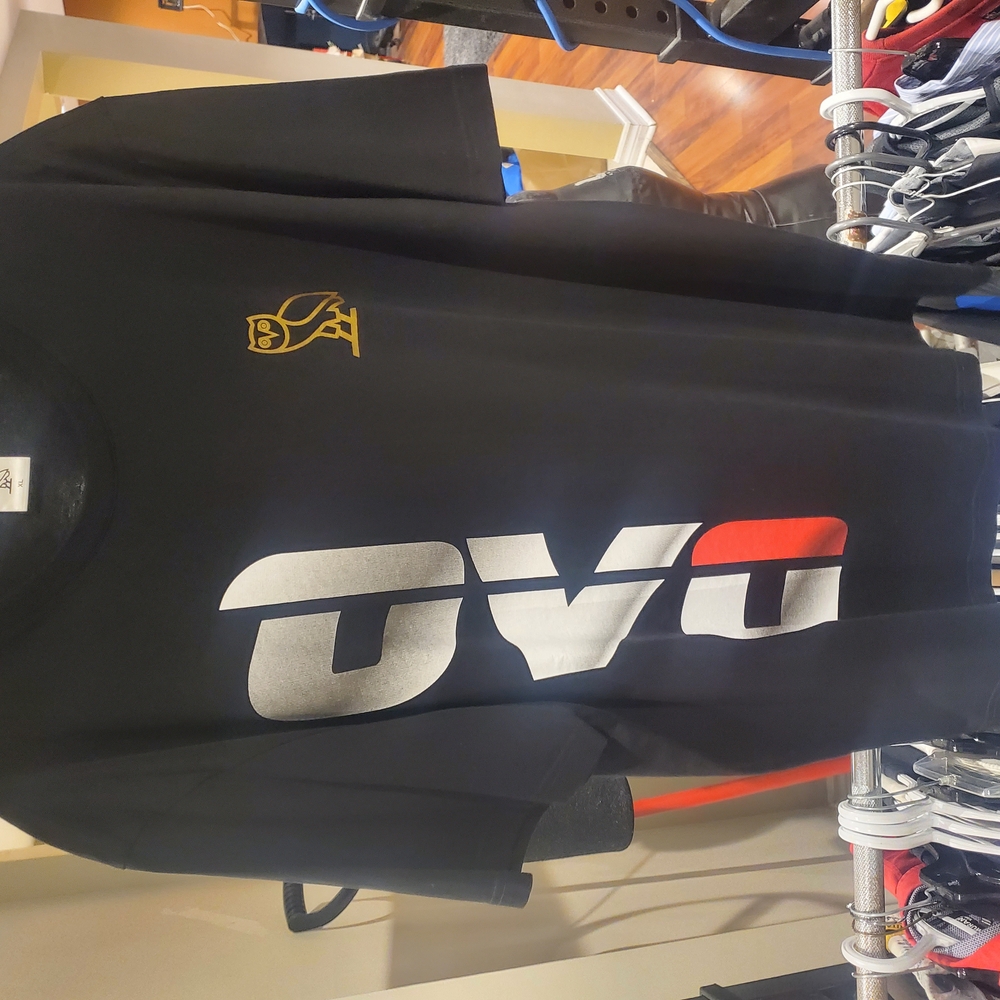 Black OVO T-Shirt with Gold Logo